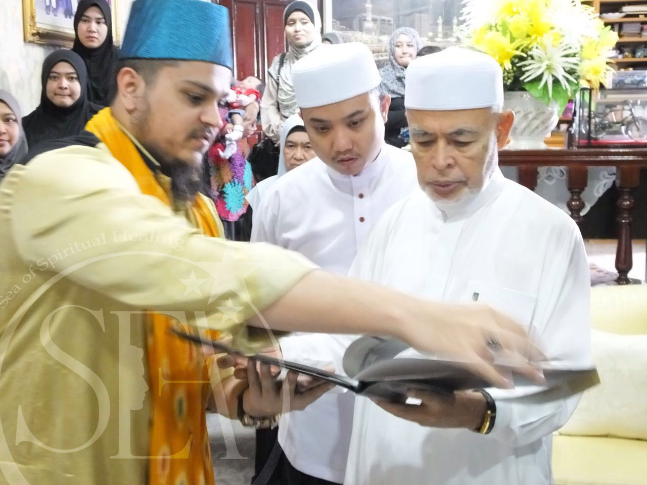 Late Ustad Haroon Deen, Malaysia, Meets Syed Ehraz Ahmed